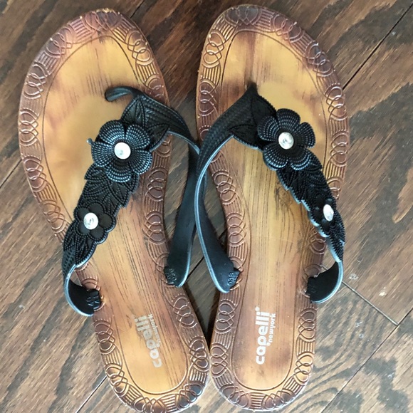 capelli jelly flip flops